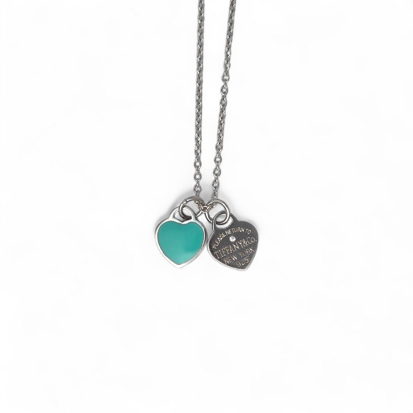 Collar Tiffany 2 Corazones